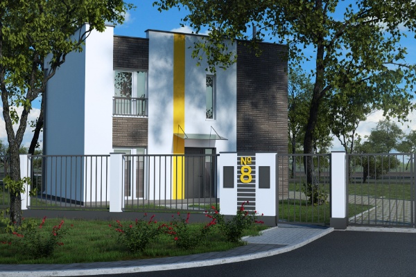 Предлагаем новые прекрасные одноквартирные жилые дома в а/г Новка по ул. Манежная!